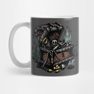 pirates treasure box Mug